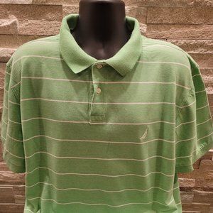 Nautica XXL S/S Knit Polo Shirt